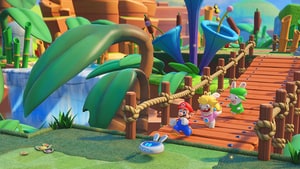 Rabbid Luigi in Mario + Rabbids Battle Kingdom