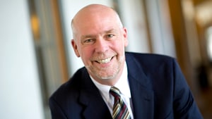 Greg Gianforte, chairman and chief executive officer for RightNow Technologies Inc., stands for a photograph before taking part in a Bloomberg via Getty Images West interview in San Francisco, California, U.S., on Tuesday, June 21, 2011. RightNow Technologies Inc., which helps businesses offer online and live-chat customer service, typically goes through about 100 resumes to hire one person who has the necessary math, science and computer technology training. Photographer: David Paul Morris/Bloomberg via Getty Images