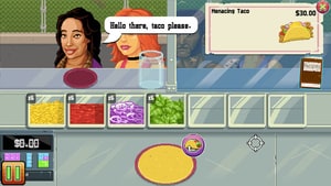 Gunman Taco Truck taco making