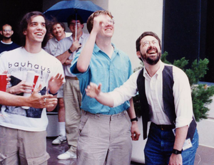 Paul Neurath and Warren Spector.