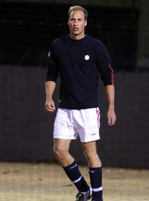 Post-Honeymoon Prince William Plays Soccer with Pals - Us Weekly