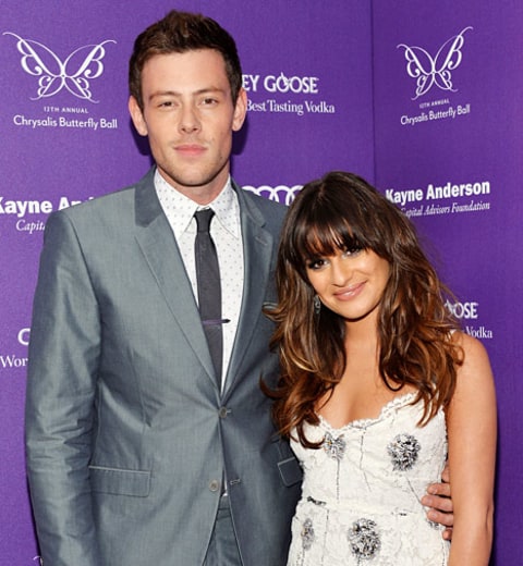 was lea dating cory when he died was lea dating cory when he died
