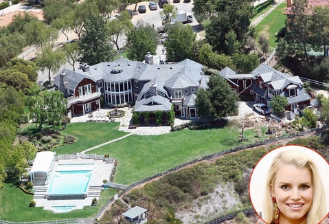 jessica simpson ozzy osbourne house