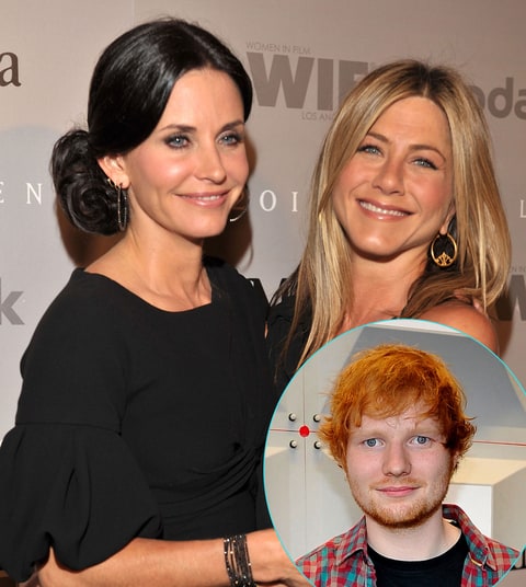 Courteney Cox and jennifer aniston Courteney Cox and jennifer aniston