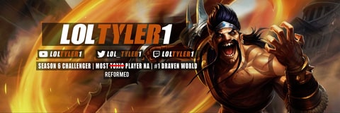 Tyler1's Twitter banner image