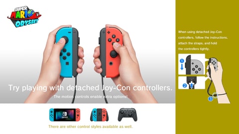 This is your Super Mario Odyssey loading screen