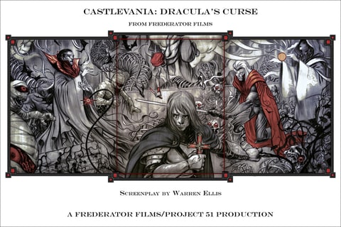 Castlevania postcard