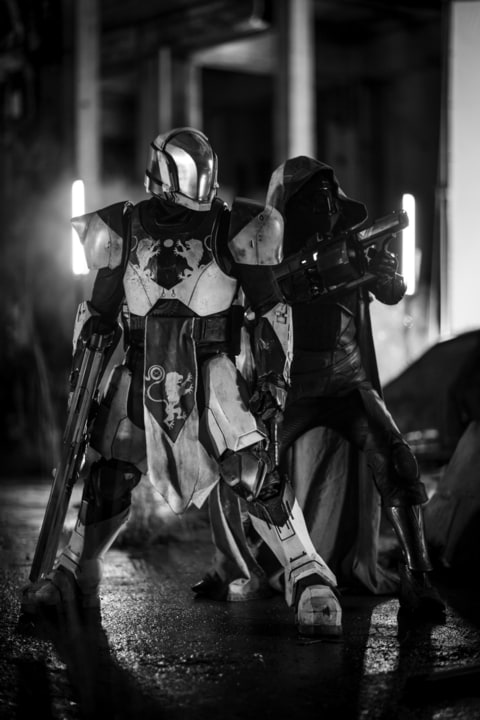 A scene from the Destiny 2 commercial