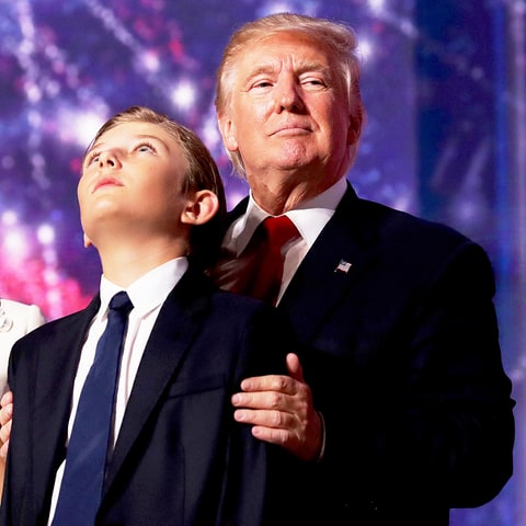 celebrity news barron trump resurfaces donald trumps presidential inauguration celebrity news barron trump resurfaces donald trumps presidential inauguration