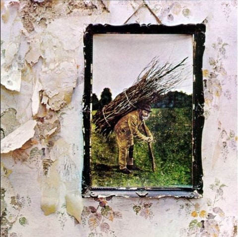 Led Zeppelin IV album cover.