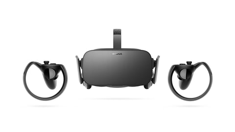 Oculus Rift and Touch controllers