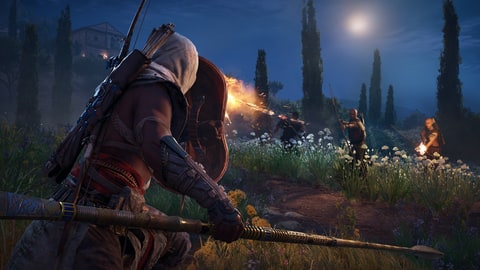 Combat in 'Assassin's Creed Origins' feels a lot like 'Dark Souls'
