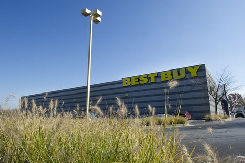 Baltimore, Maryland, U.S. - This Best Buy off of Security Boulevard in Baltimore, Md. is allegedly where Hae Min Lee was strangled to death in 1999.