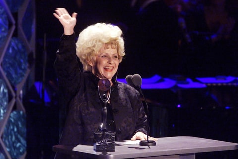 Brenda Lee at the 17th Annual Rock and Roll Hall of Fame Induction Ceremony at the Waldorf Astoria in New York City on March 18, 2002.