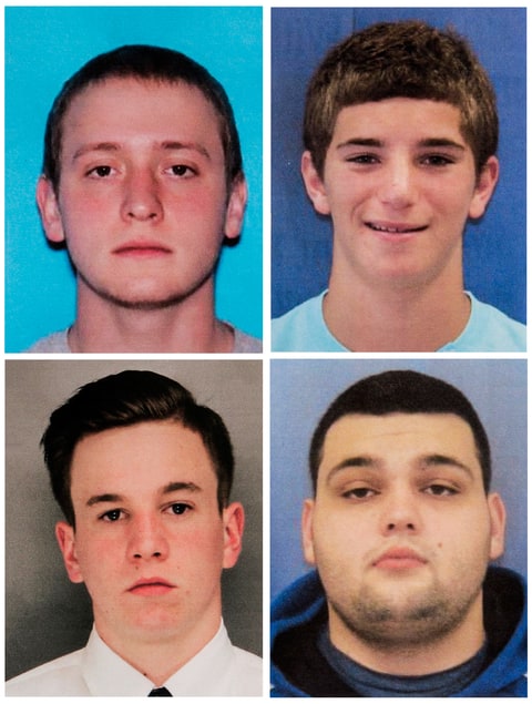 bucks county pennsylvania missing four men tom meo jimi tar patrick Dean Finocchiaro mark sturgis