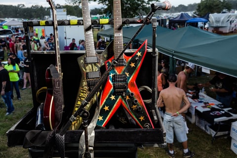 country rap lactember festival the lacs confederate flag