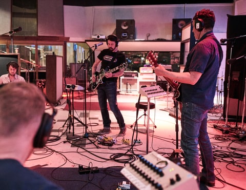 foo fighters rock section in the studio new album dave grohl