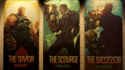 The three faces of Doomfist