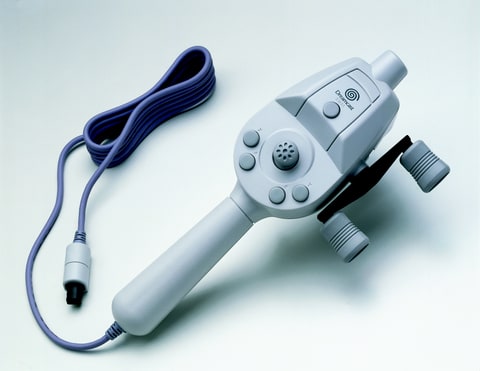 Dreamcast fishing controller