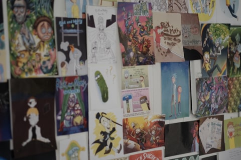 Inside Justin Roiland's Burbank office