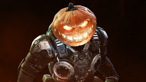 'Gears of War 4' Pumpkin Ball