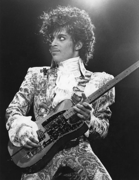 American singer, songwriter and musician Prince, circa 1985.(