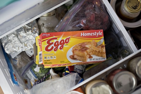 Eggo Waffles food of the 1980s