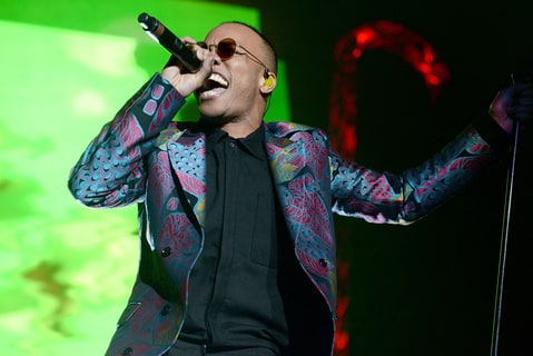 Singer Anderson .paak performs onstage during Power 106 Cali Christmas at The Forum on December 2, 2016 in Inglewood, California.
