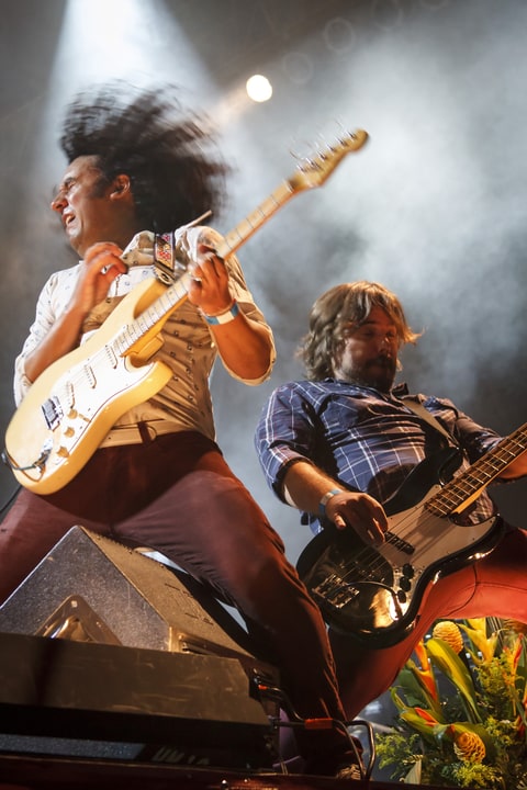 Concert of the Venezuelan band 'Los Amigos Invisibles'.