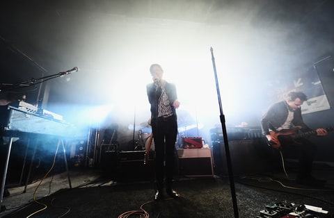 MARCH 14: Musicians Britt Daniel (L) and Rob Pope of Spoon perform for their SXSW Residency during 2017 SXSW Conference and Festivals at The Main on March 14, 2017 in Austin, Texas.