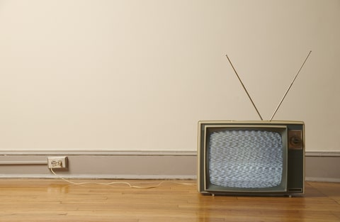 1980s TV with Rabbit Ears