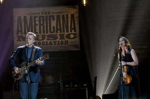 Jason Isbell, Amanda Shires at Americana Honors and Awards