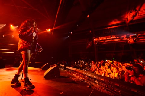 SZA performs onstage at Vevo Halloween 2017 at Craneway Pavilion on October 28, 2017 in Richmond, California.