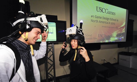 Testing another prototype at USC