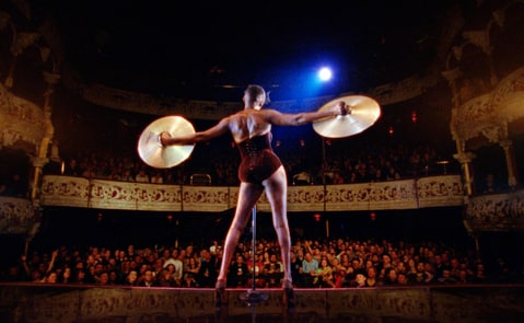 Grace Jones in at the Olympia Theatre in Dublin
