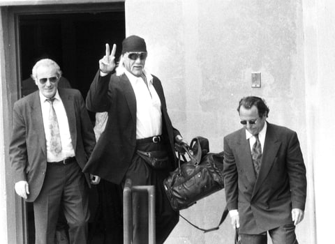 Hulk Hogan Testified -- Host stave testified. July 14, 1994.