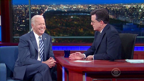 Biden jokes about 2020 bid