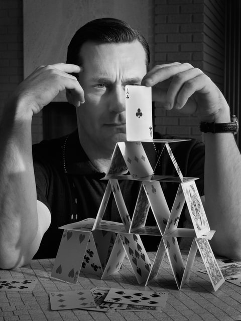 jon hamm ron draper mad men rolling stone cards