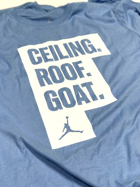 Jordan Football t-shirt UNC Gaff