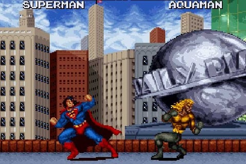 Check out Superman's mullet