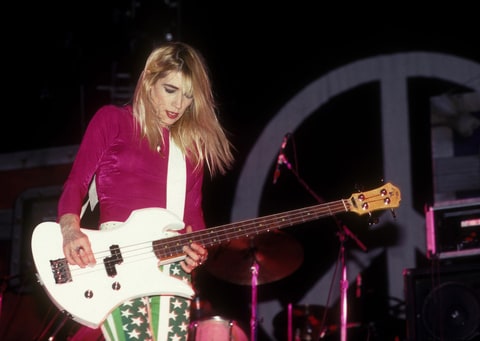 Kim Gordon on stage