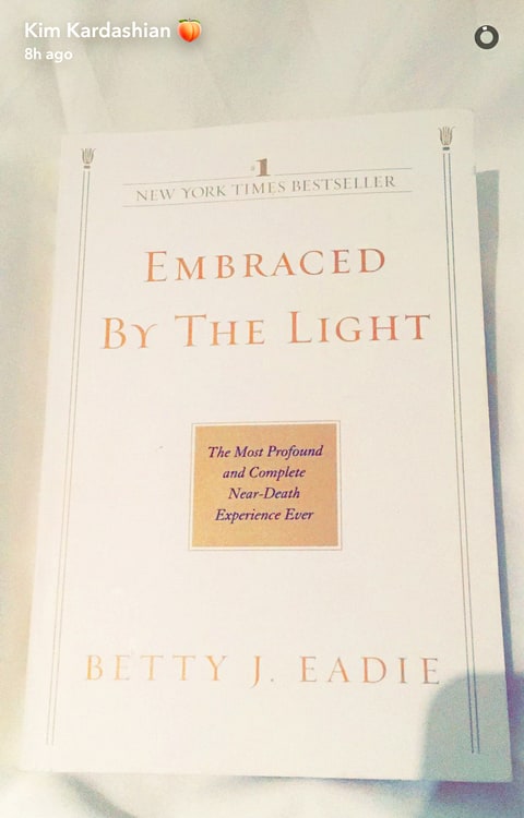 Embraced By The Light Book Unique Kim Kardashian Is Reading A Book About A NearDeath Experience After Embraced By The Light Book Unique Kim Kardashian Is Reading A Book About A NearDeath Experience After