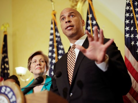 incarcerated women's act prison cory booker liz warren
