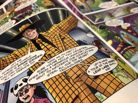 A reprint of 2012's Magic Leapers: Welcome to the Experience