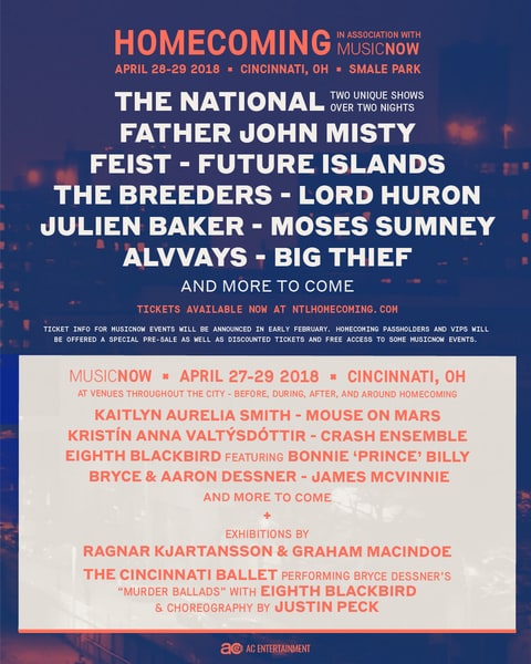 music now festival lineup