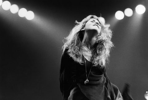 Photo of Stevie NICKS and FLEETWOOD MAC; Stevie Nicks performing live onstage, 1978