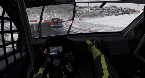 A ground-up physics overhaul was needed to implement offroad racing