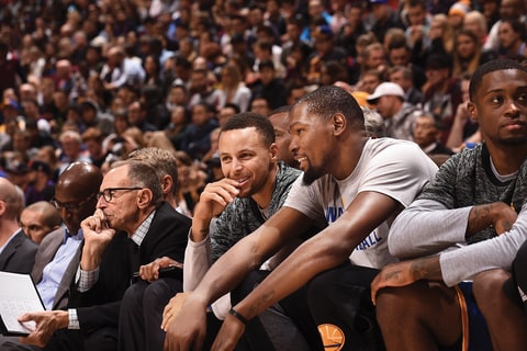 Durant has shifted the NBA balance of power, teaming with Curry on Golden State.