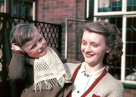 Sting as a three-year-old in Newcastle, England.