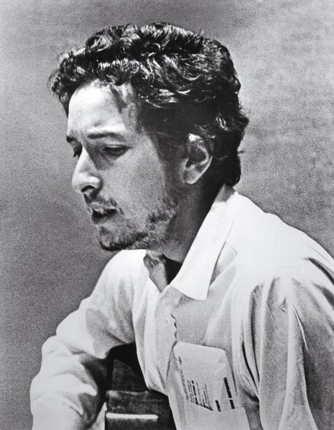 Dylan Recording 'Self Portrait' in May 1969.
